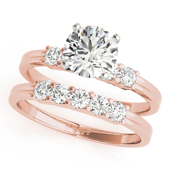 Single Row Prong Set Diamond Engagement Ring · 0.68 ct tw