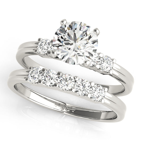 Single Row Prong Set Diamond Engagement Ring · 0.40 ct tw