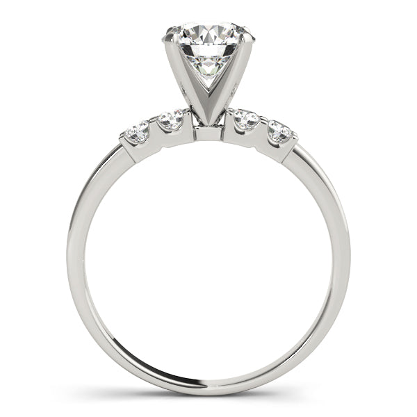 Single Row Prong Set Diamond Engagement Ring · 0.68 ct tw