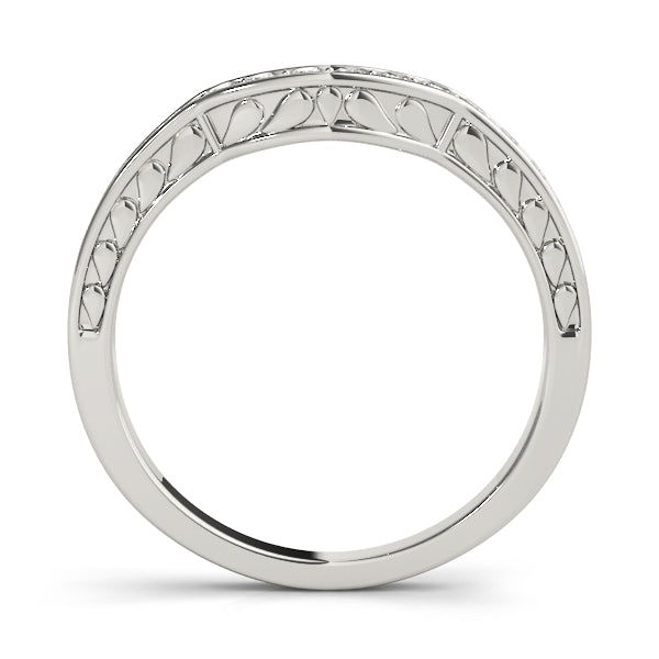 Curved Diamond Wedding Band · 0.28 ct tw