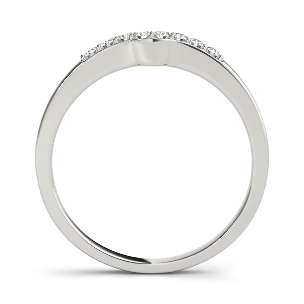 Curved Diamond Wedding Band · 0.12 ct tw