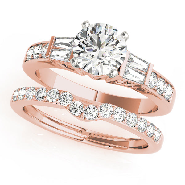 Baguette Fancy Shape Diamond Engagement Ring · 0.42 ct tw