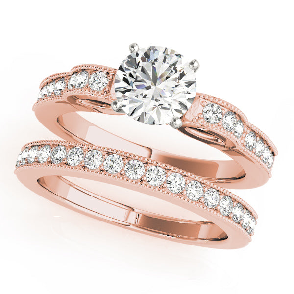 Single Row Prong Set Diamond Engagement Ring · 0.16 ct tw