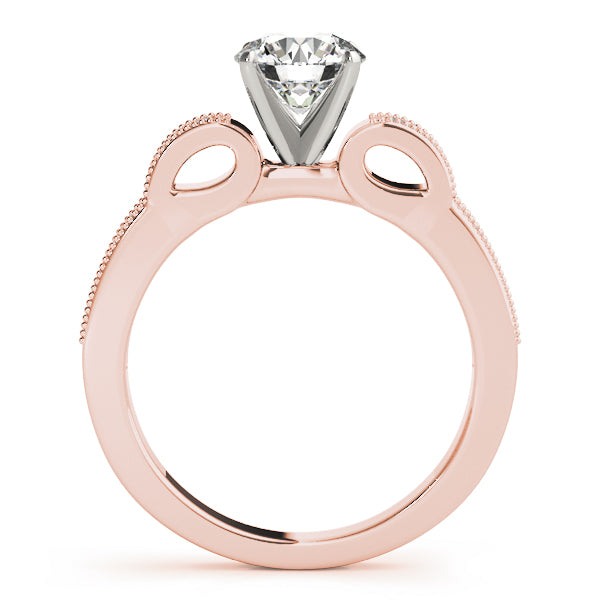 Single Row Prong Set Diamond Engagement Ring · 0.16 ct tw