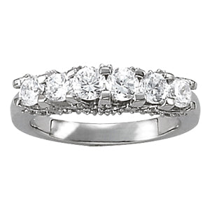 Prong Set Diamond Wedding Band · 1.71 ct tw