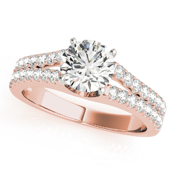 Multi-Row Diamond Engagement Ring · 0.48 ct tw