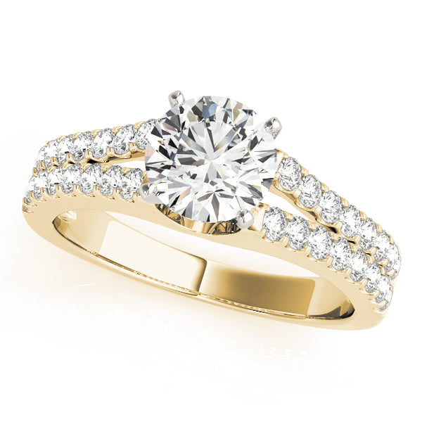 Multi-Row Diamond Engagement Ring · 0.48 ct tw