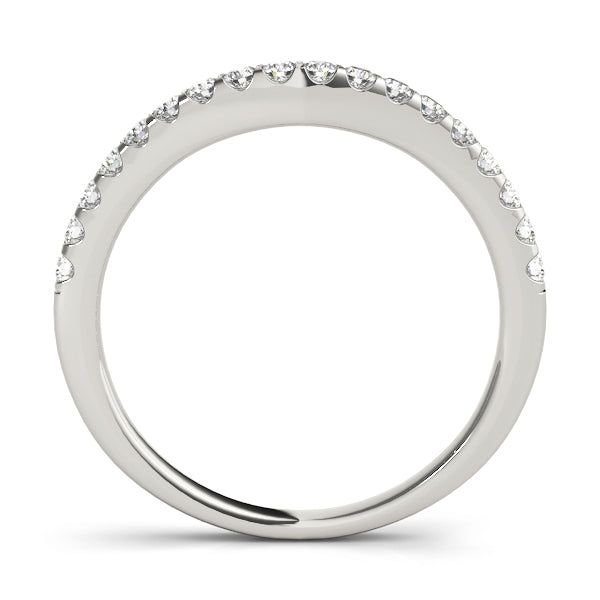 Curved Diamond Wedding Band · 0.27 ct tw