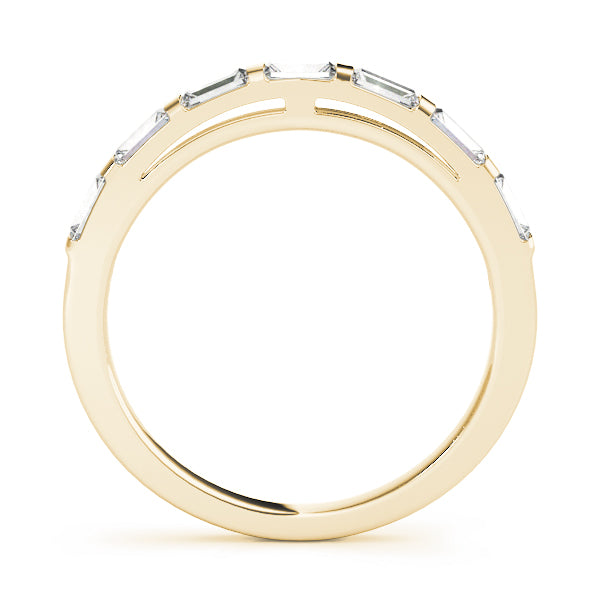 Princess Fancy Shape Diamond Wedding Band · 0.63 ct tw