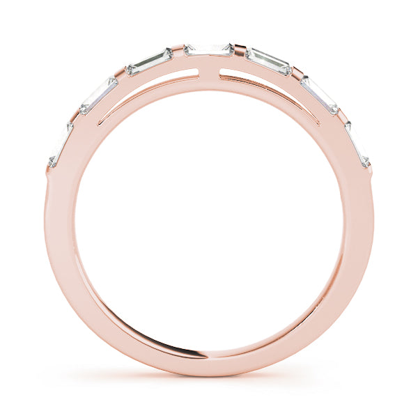Princess Fancy Shape Diamond Wedding Band · 0.63 ct tw