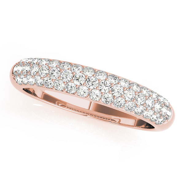 Pave Diamond Wedding Band · 0.46 ct tw