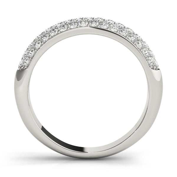 Pave Diamond Wedding Band · 0.46 ct tw