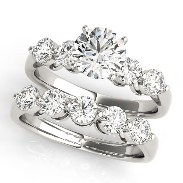 Single Row Prong Set Diamond Engagement Ring · 1.20 ct tw