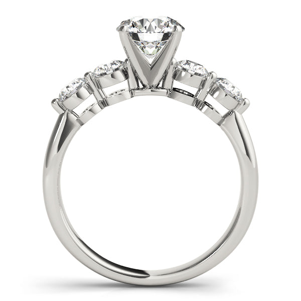 Single Row Prong Set Diamond Engagement Ring · 0.60 ct tw