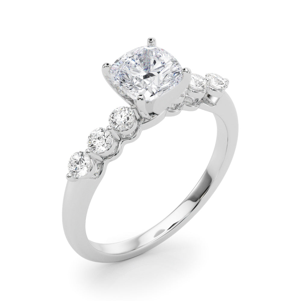 Single Row Prong Set Diamond Engagement Ring · 0.30 ct tw