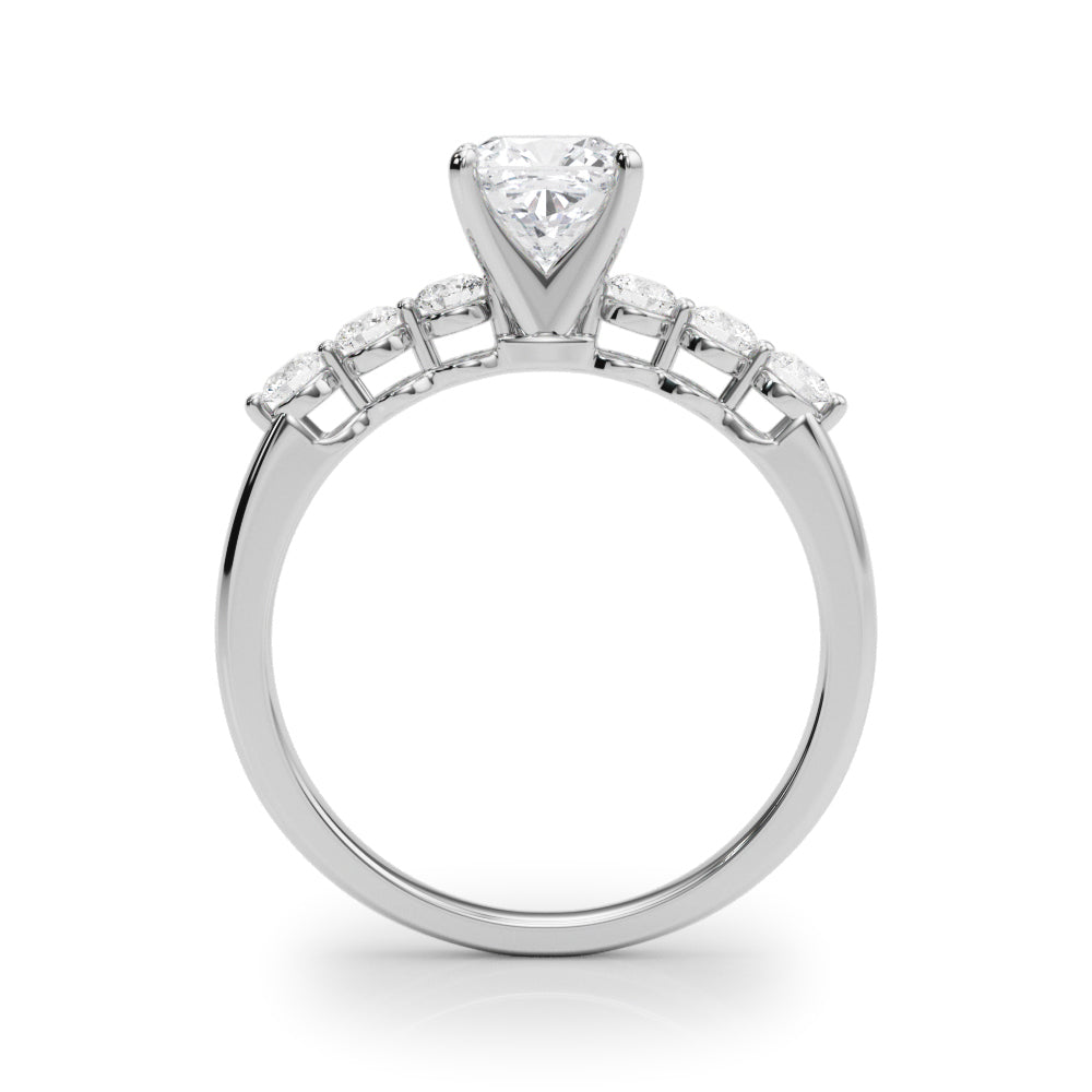 Single Row Prong Set Diamond Engagement Ring · 0.30 ct tw