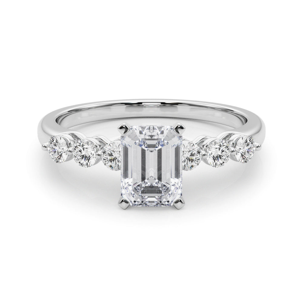 Single Row Prong Set Diamond Engagement Ring · 0.30 ct tw