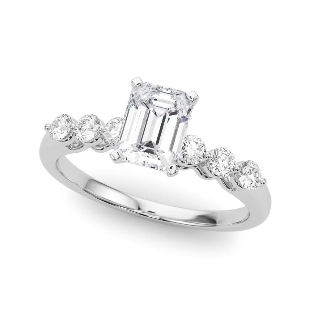 Single Row Prong Set Diamond Engagement Ring · 0.30 ct tw