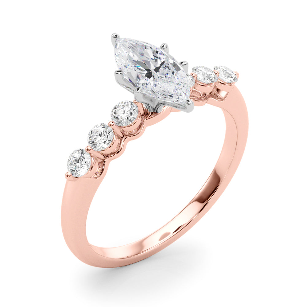 Single Row Prong Set Diamond Engagement Ring · 0.30 ct tw