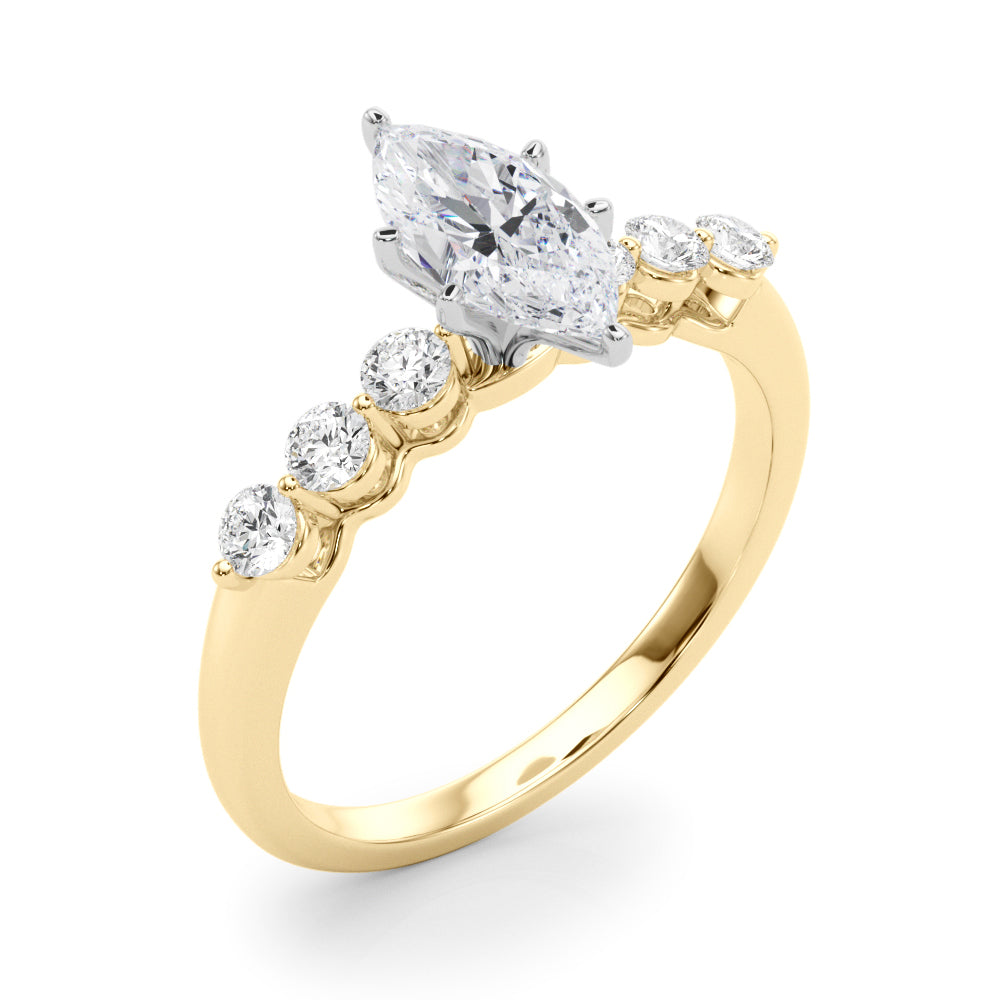 Single Row Prong Set Diamond Engagement Ring · 0.30 ct tw