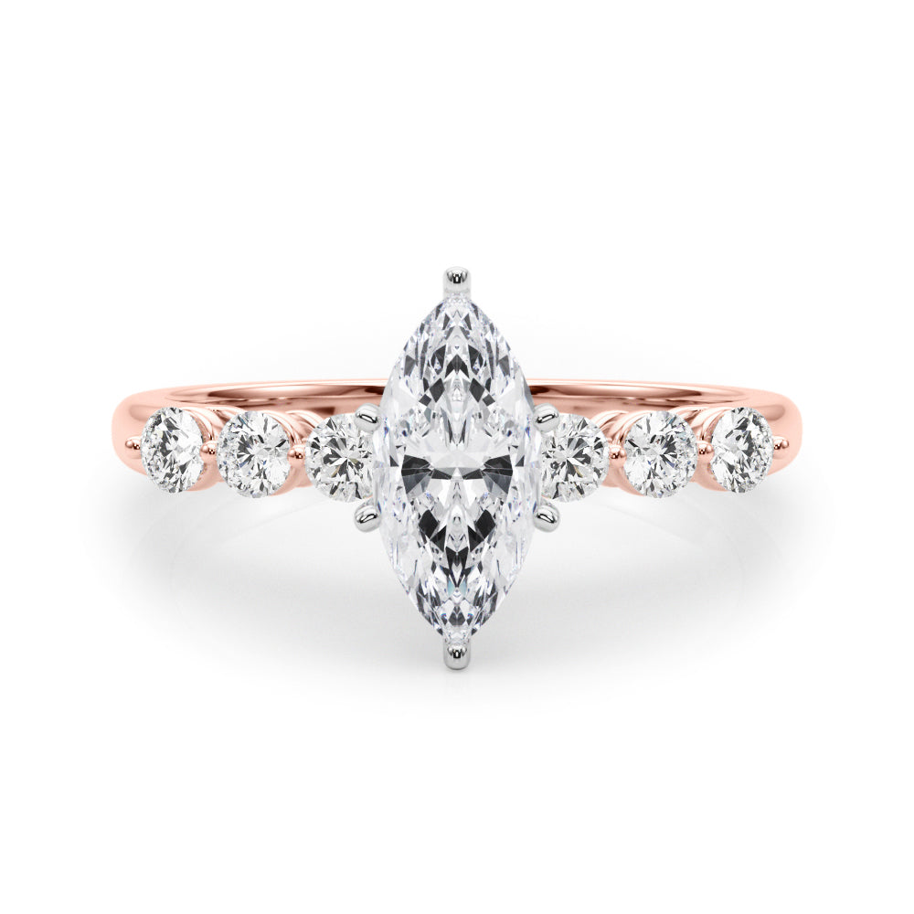 Single Row Prong Set Diamond Engagement Ring · 0.30 ct tw