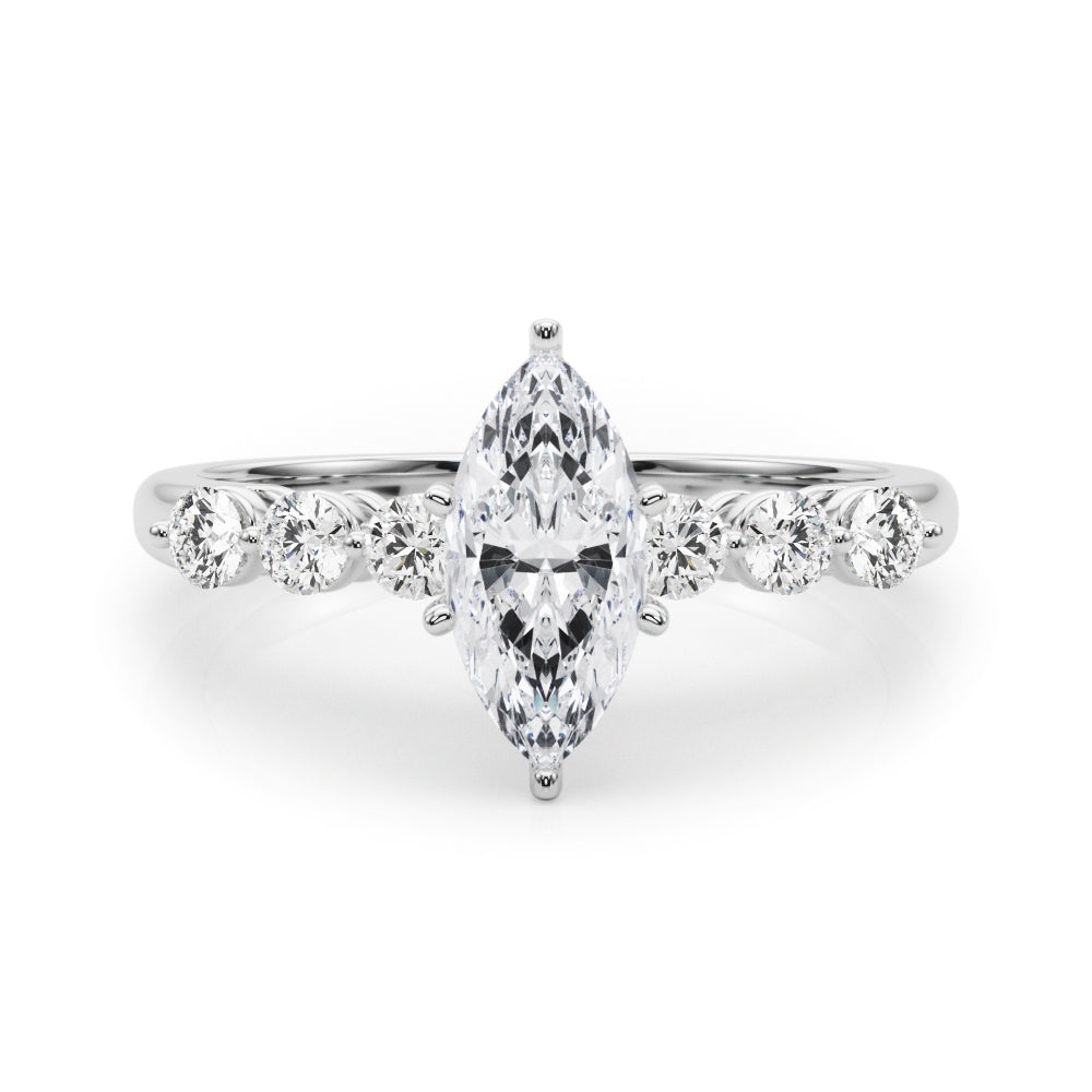 Single Row Prong Set Diamond Engagement Ring · 0.30 ct tw