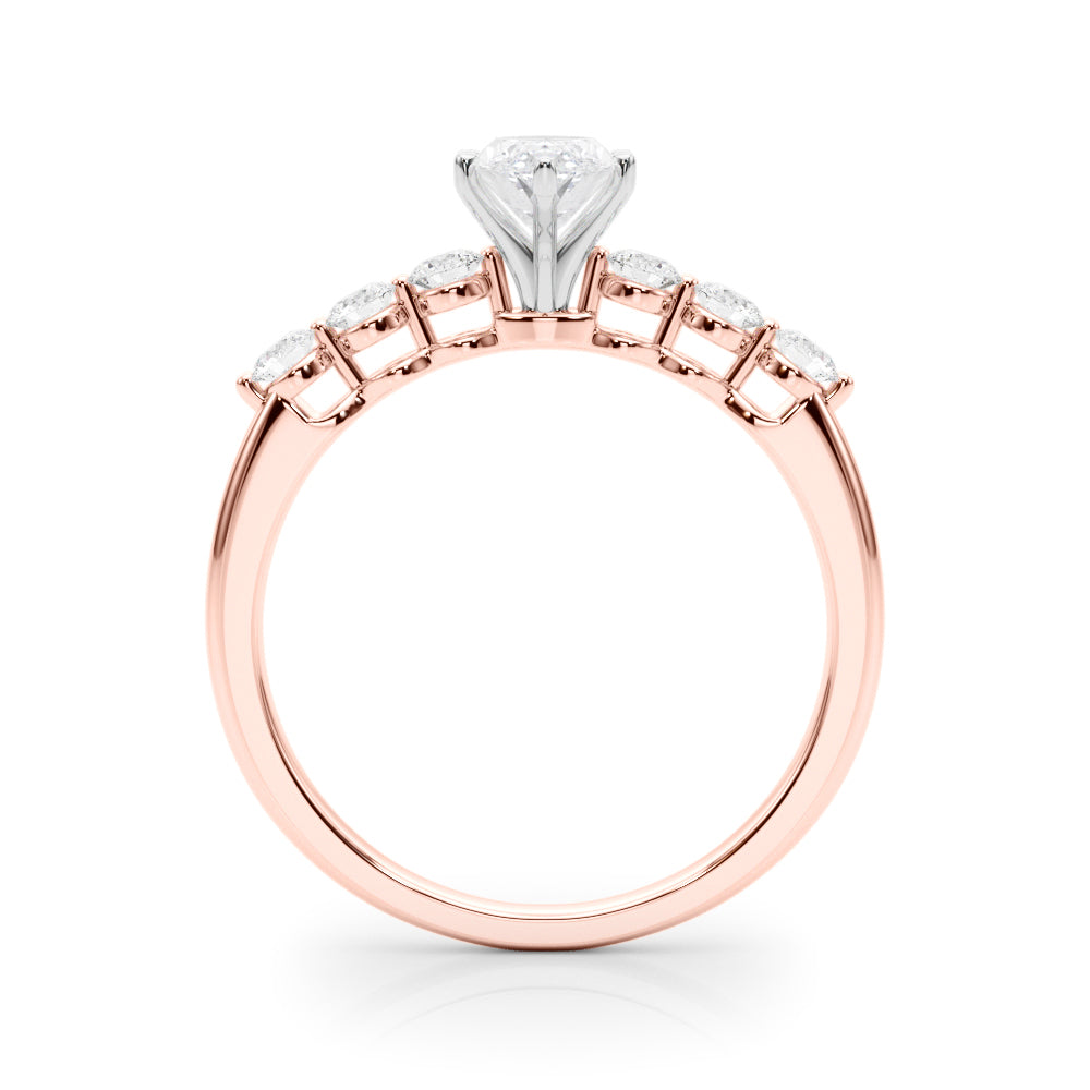Single Row Prong Set Diamond Engagement Ring · 0.30 ct tw