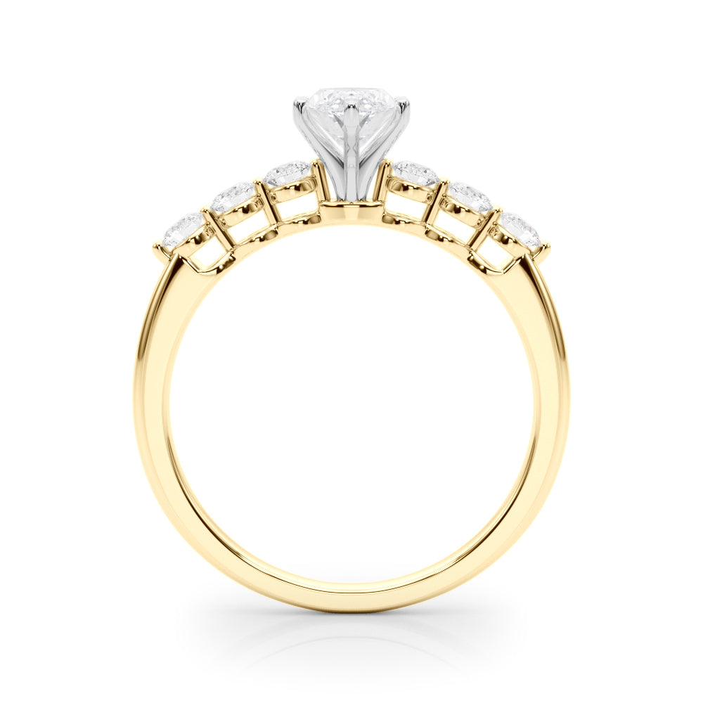 Single Row Prong Set Diamond Engagement Ring · 0.30 ct tw