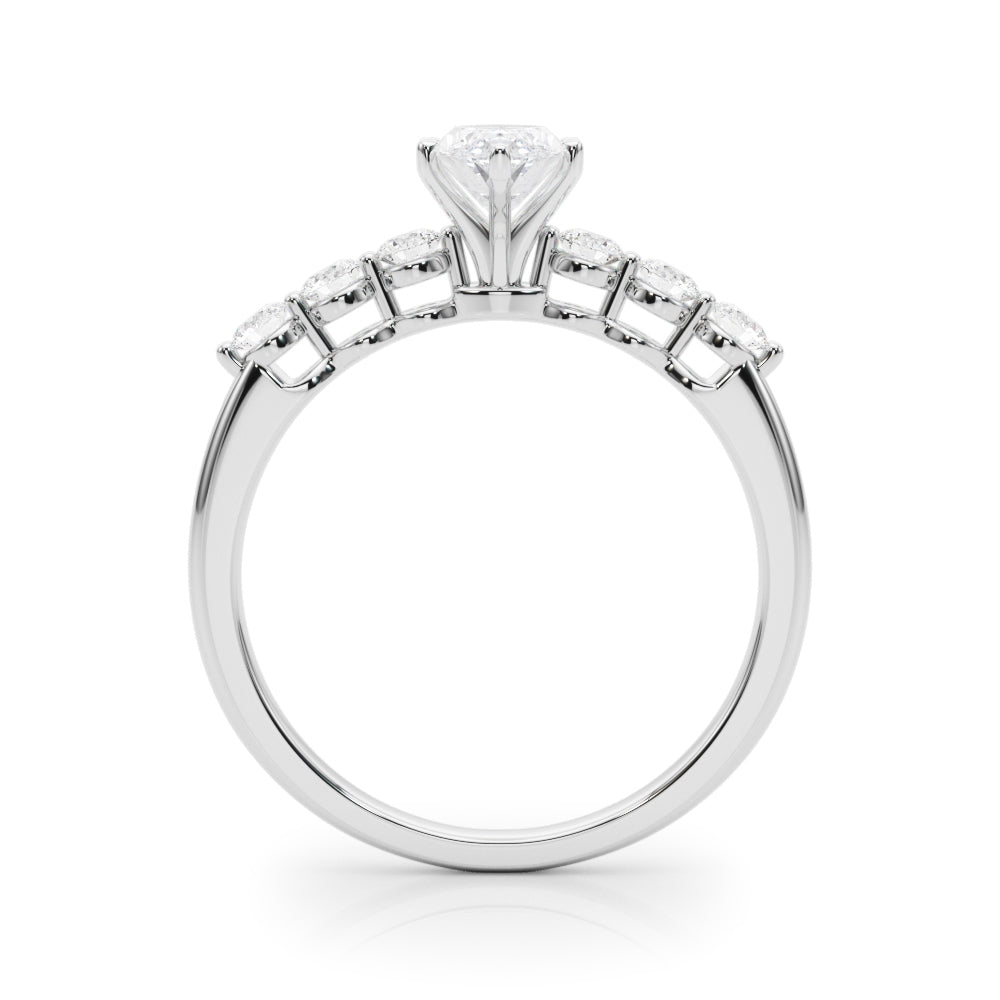 Single Row Prong Set Diamond Engagement Ring · 0.30 ct tw