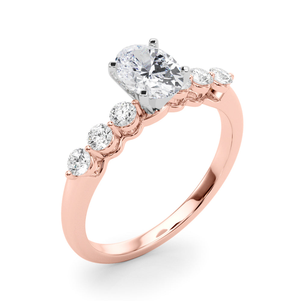 Single Row Prong Set Diamond Engagement Ring · 0.30 ct tw