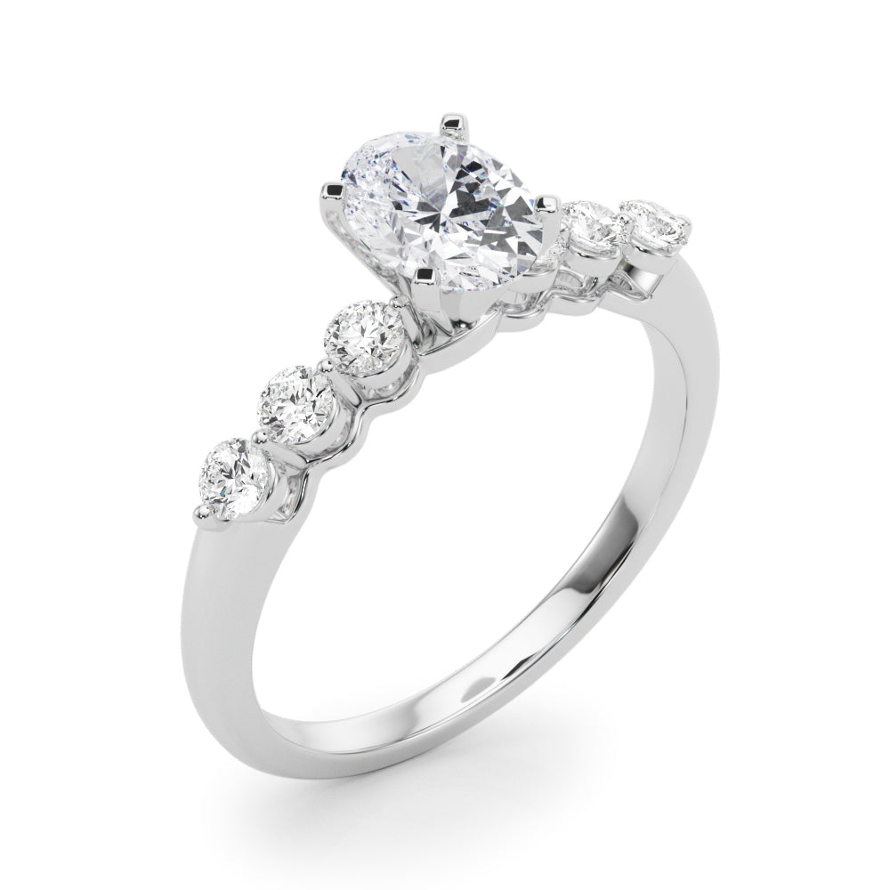 Single Row Prong Set Diamond Engagement Ring · 0.30 ct tw