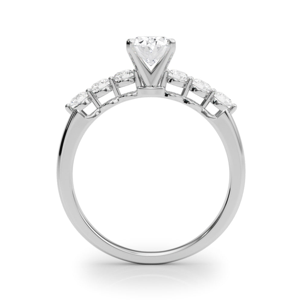 Single Row Prong Set Diamond Engagement Ring · 0.30 ct tw