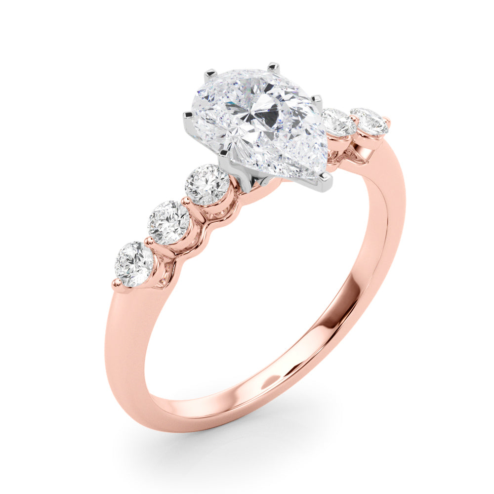 Single Row Prong Set Diamond Engagement Ring · 0.30 ct tw