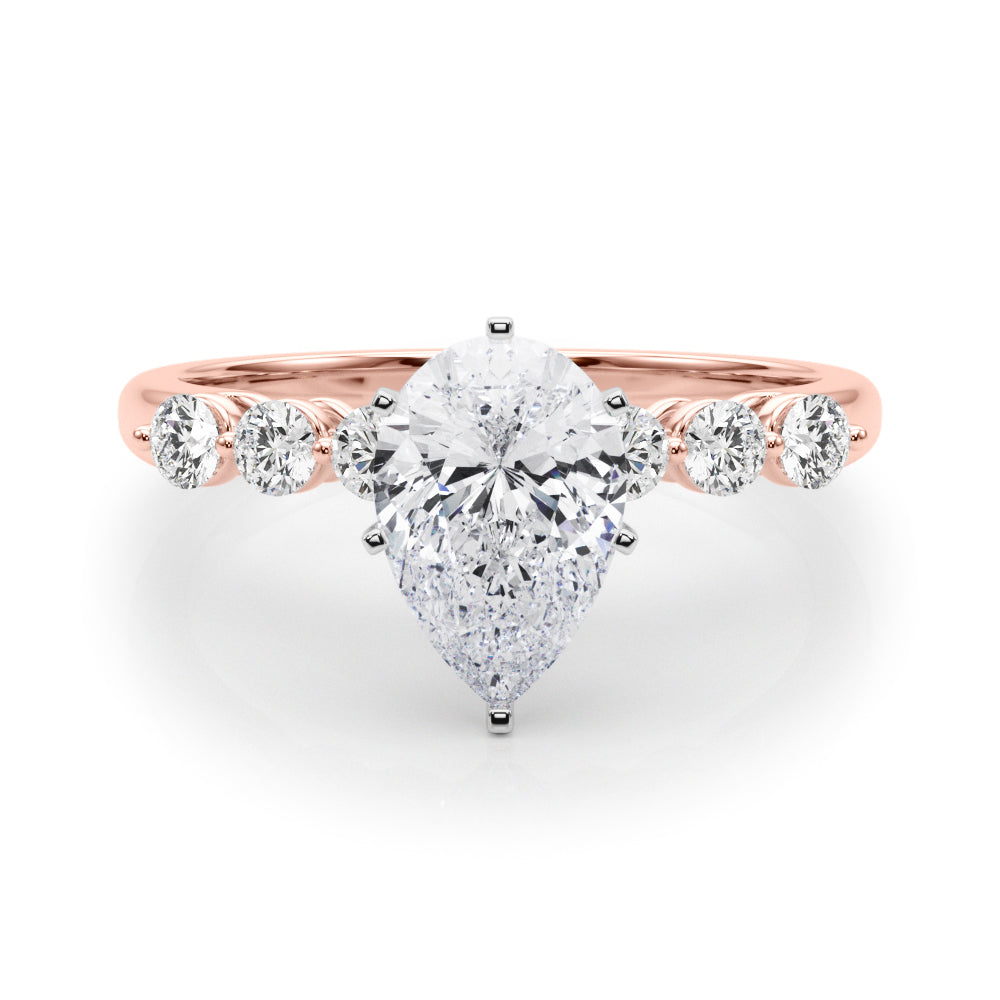 Single Row Prong Set Diamond Engagement Ring · 0.30 ct tw