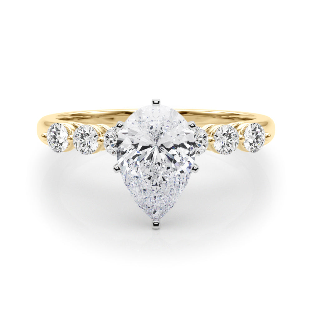 Single Row Prong Set Diamond Engagement Ring · 0.30 ct tw