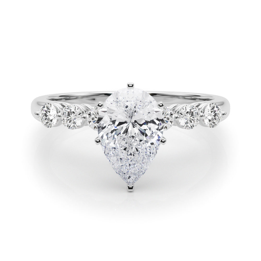 Single Row Prong Set Diamond Engagement Ring · 0.30 ct tw