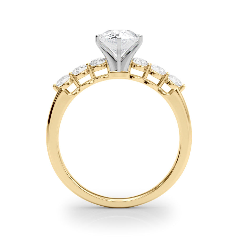 Single Row Prong Set Diamond Engagement Ring · 0.30 ct tw