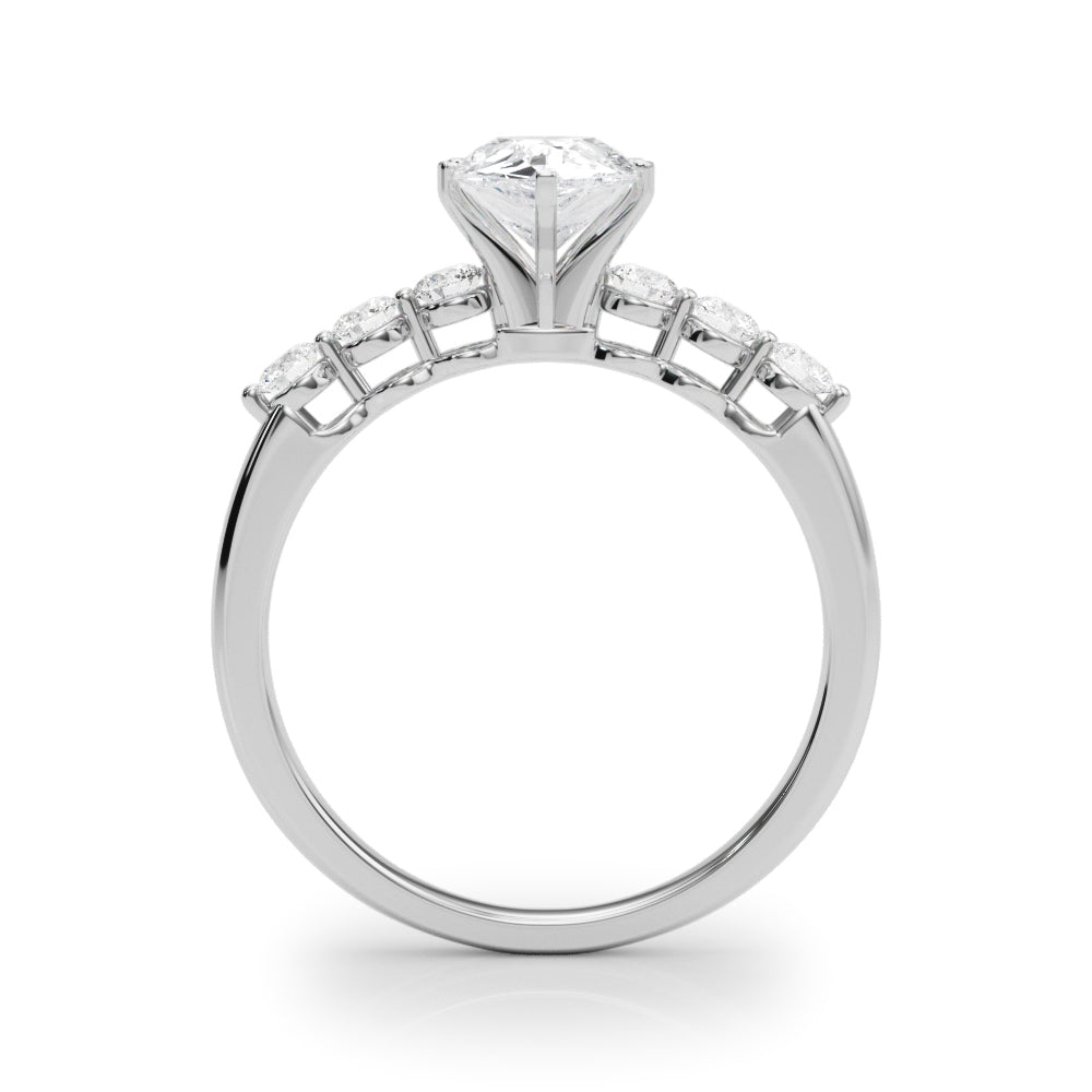 Single Row Prong Set Diamond Engagement Ring · 0.30 ct tw
