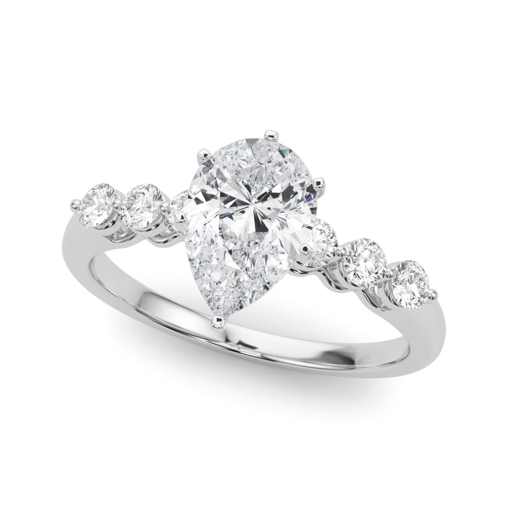 Single Row Prong Set Diamond Engagement Ring · 0.30 ct tw