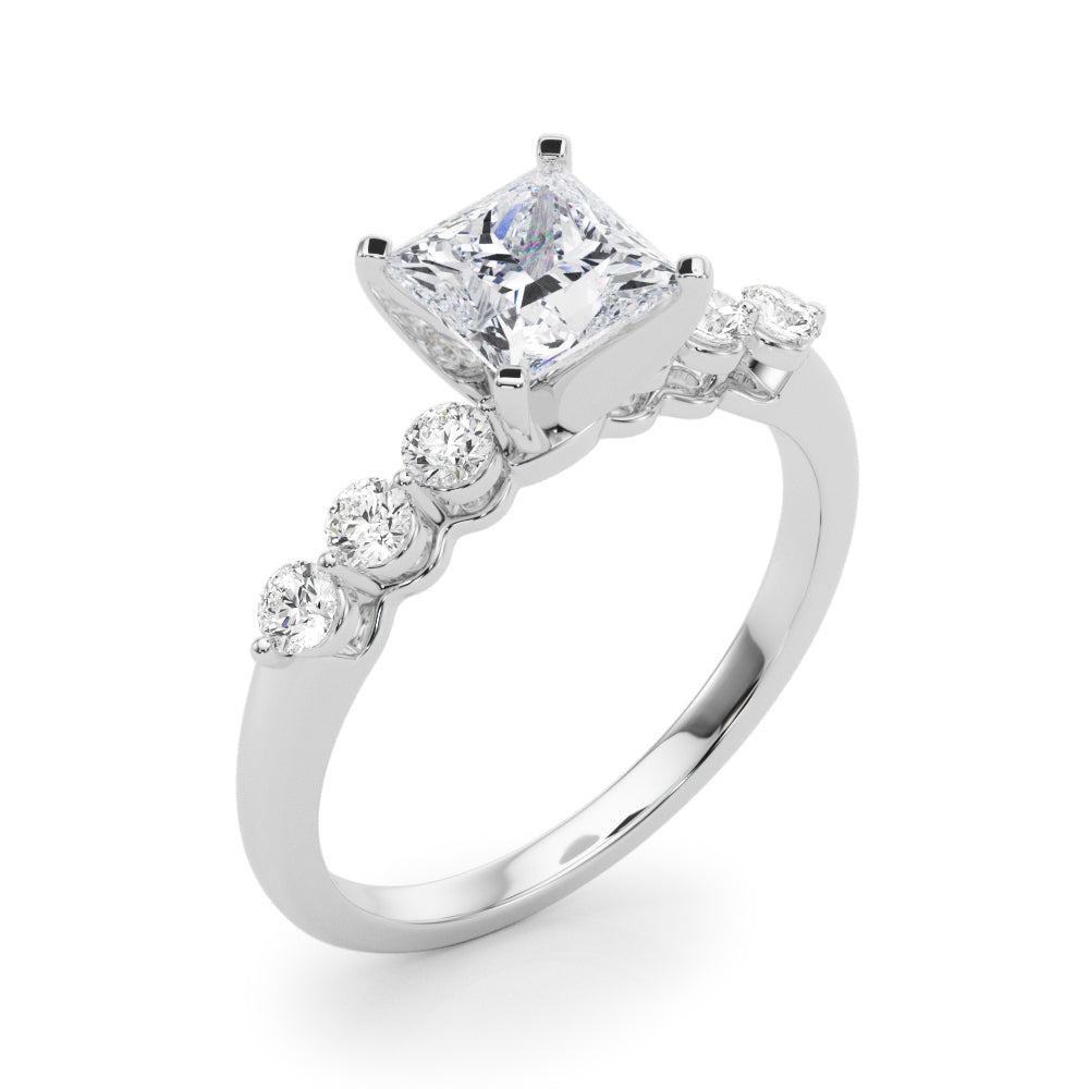 Single Row Prong Set Diamond Engagement Ring · 0.30 ct tw