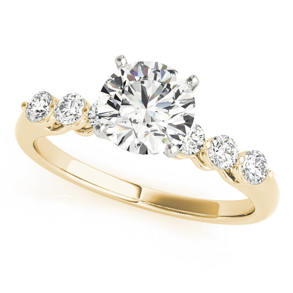 Single Row Prong Set Diamond Engagement Ring · 0.60 ct tw