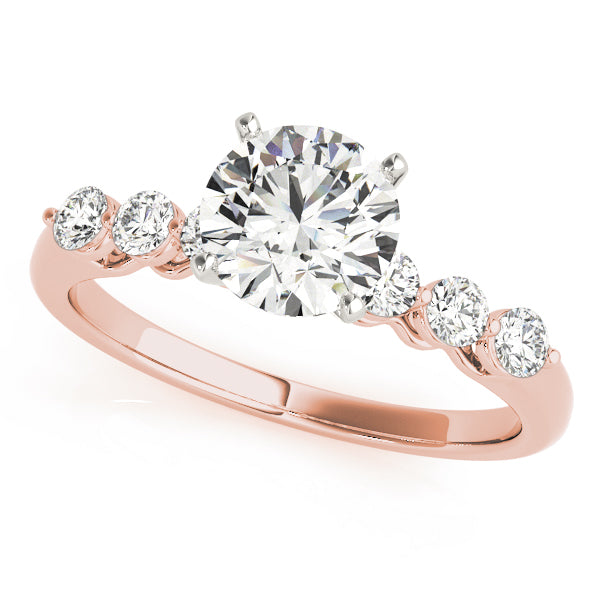 Single Row Prong Set Diamond Engagement Ring · 0.60 ct tw