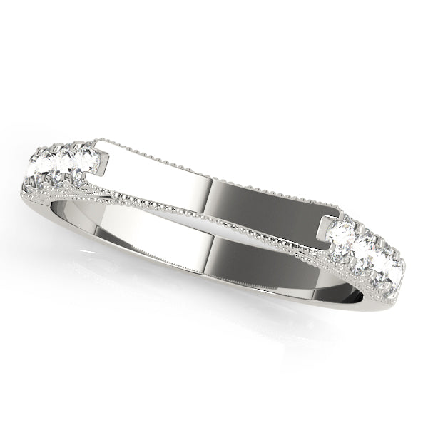 Prong Set Diamond Wedding Band · 0.32 ct tw