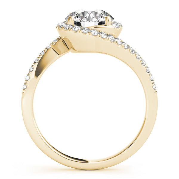 Round Bypass Diamond Engagement Ring · 1.67 ct tw