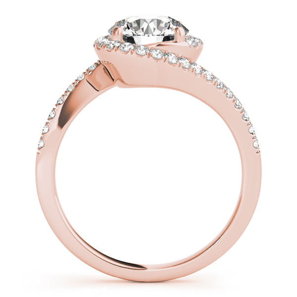 Round Bypass Diamond Engagement Ring · 1.67 ct tw