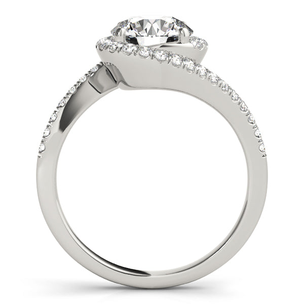 Round Bypass Diamond Engagement Ring · 1.67 ct tw