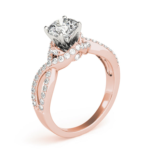 Multi-Row Diamond Engagement Ring · 0.39 ct tw