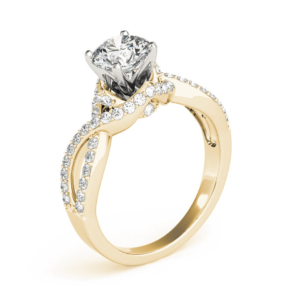 Multi-Row Diamond Engagement Ring · 0.39 ct tw