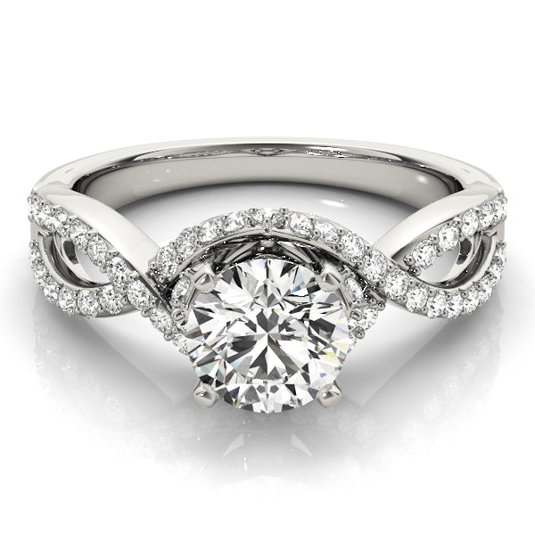 Multi-Row Diamond Engagement Ring · 0.39 ct tw