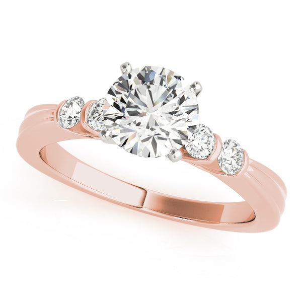 Single Row Prong Set Diamond Engagement Ring · 0.40 ct tw